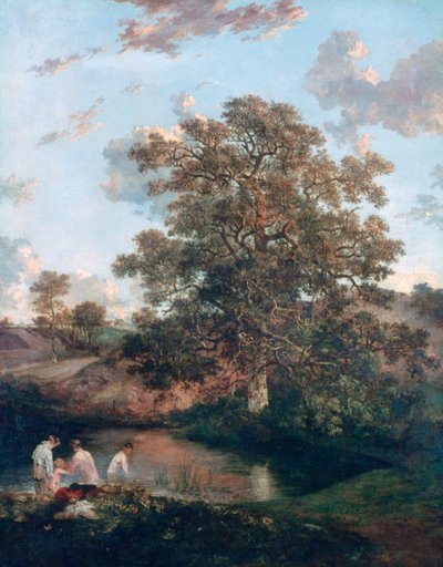 El roble de Poringland, c1818-1820 de John Crome