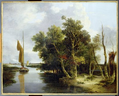 Wherries en el Yare de John Crome
