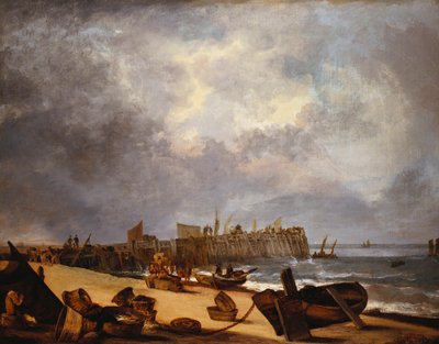 El muelle de Yarmouth de John Crome