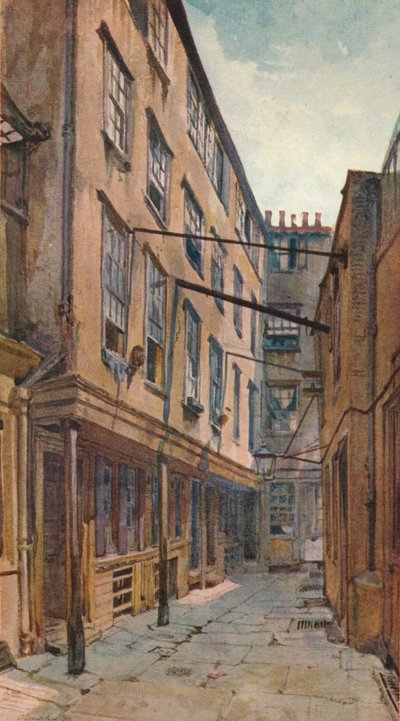 Edificios dorados, Strand, Westminster, Londres, c1880 1926 de John Crowther