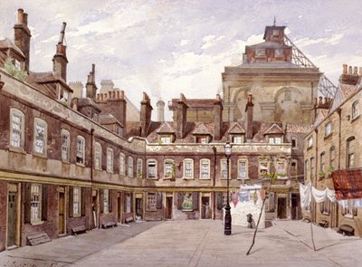 Plaza de los Merceros, Londres, 1887 de John Crowther