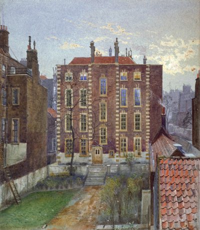 Casa en Austin Friars Street, Ciudad de Londres, 1881 de John Crowther