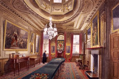 Interior del Salón de los Barberos Cirujanos, Londres, 1890 de John Crowther