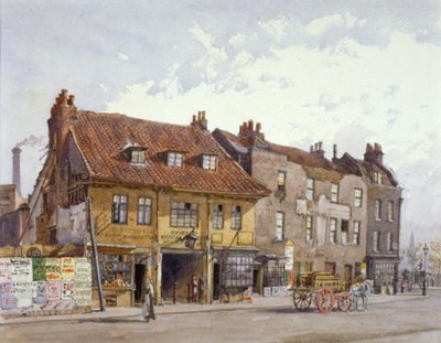 Lambeth Bridge Road, Lambeth, Londres, c. 1874 de John Crowther