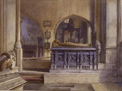 Monumento de Lord y Lady Crosby, Iglesia de St. Helen, Bishopsgate de John Crowther