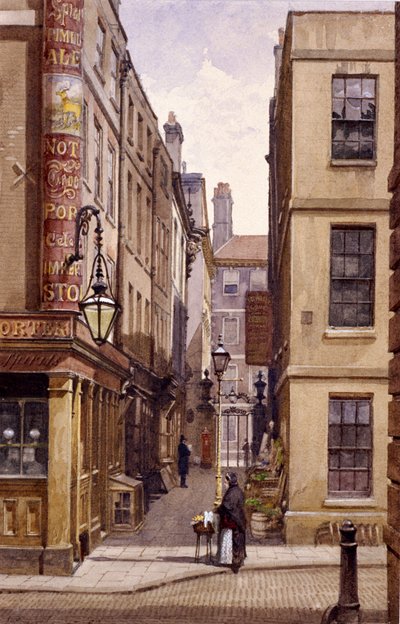 Stag Public House, Devereux Court, Londres de John Crowther