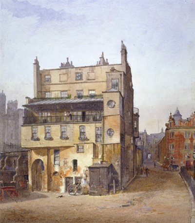 Vista de una casa, Cecil Street, Westminster, Londres, 1882 de John Crowther