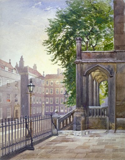 Vista de la entrada al Salón de Gray