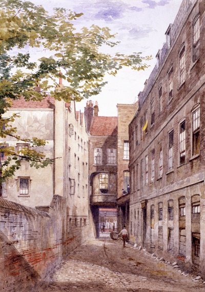 White Horse Inn, Fetter Lane, Londres, 1882 de John Crowther