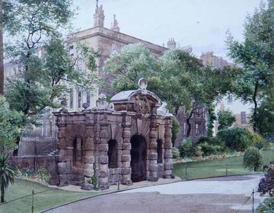 Puerta de agua de York, jardines del malecón de John Crowther