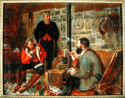 Estudio para una Llegada Bienvenida, c.1855-56 de John Dalbiac Luard