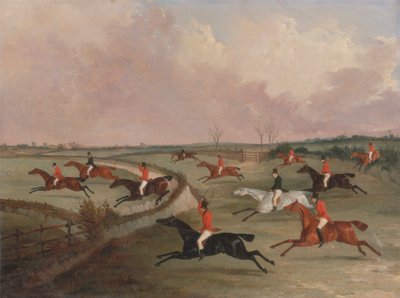 La caza del quorn en Full Cry: Segundos caballos de John Dalby