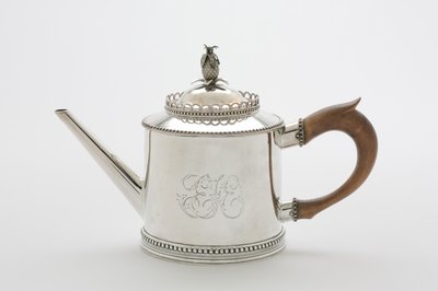 Tetera, c.1790 (plata) de John David