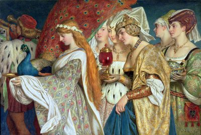 Llevando el pavo real, 1869 de John Dawson Watson