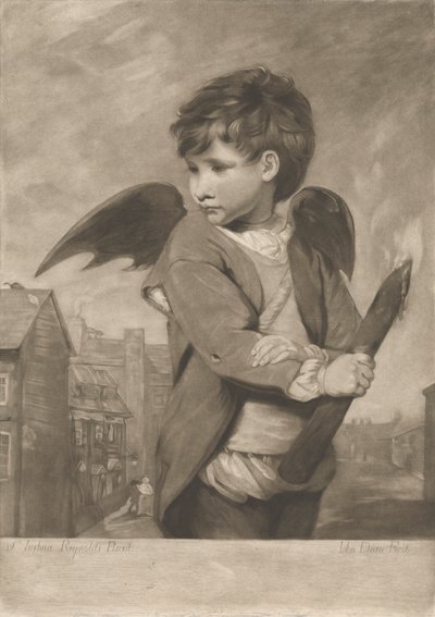 Cupido en el personaje de un Link Boy de John Dean