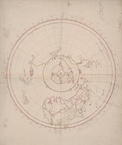 Humfray Gylbert caballero su carta, c.1582 de John Dee