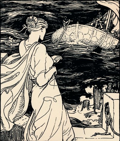 La Reina del Clew Mágico, c1900 de John Dickson Batten