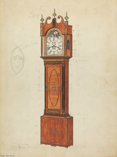 Reloj alto de John Dieterich