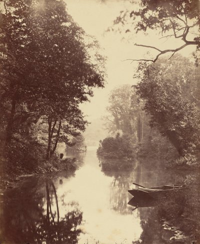 Una tarde de verano, Penllergare de John Dillwyn Llewelyn