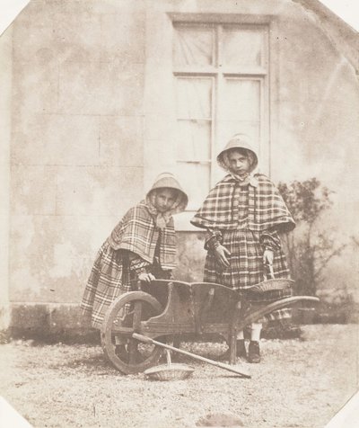 Elinor y Lucy Llewelyn, 1853-56 de John Dillwyn Llewelyn