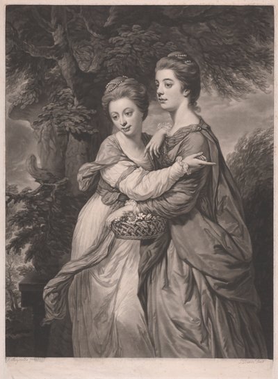 Srta. Emma y Srta. Elizabeth Crewe de John Dixon