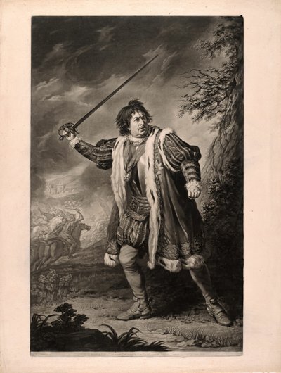 Sr. Garrick en "Ricardo III" de John Dixon