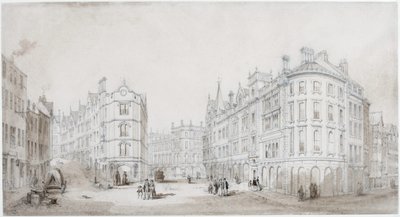Akenside Hill, Newcastle upon Tyne de John Dobson
