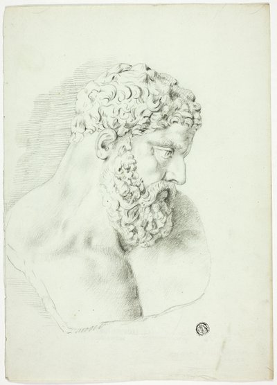 Busto de barbudo de John Downman