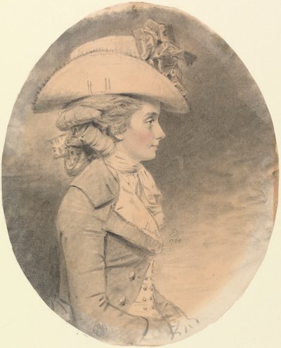 Sra. Ives de Catton de John Downman
