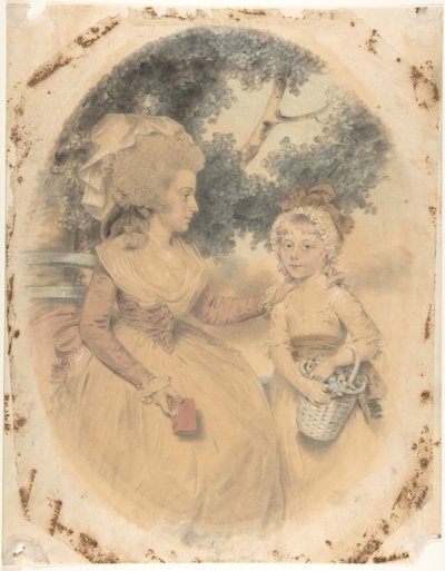 La Sra. Morgan y su Hijo de John Downman