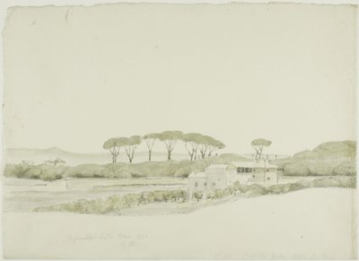 Villa Médicis de Raffaelle, Roma de John Downman