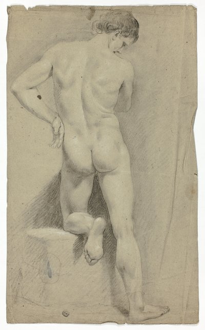 Desnudo de espaldas de John Downman