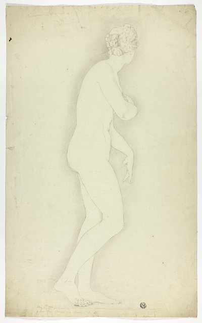 Estatua de la Venus de Médicis de John Downman