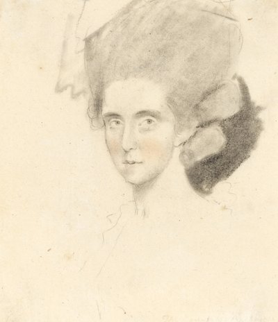La condesa de Strathmore, 1781 de John Downman