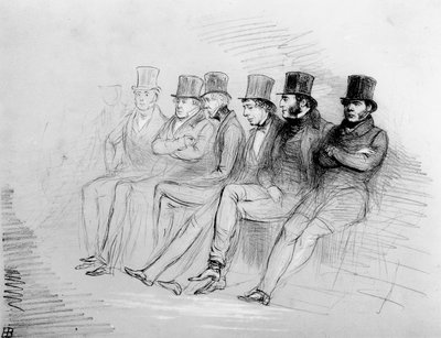 La desgracia nos hace conocer compañeros de cama extraños, 1847 de John Doyle