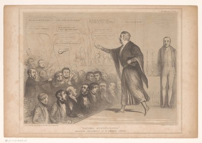 Spotprent conoció a Sir Robert Peel como goochelaar Veladas misteriosas. Maravillosa actuación en el teatro St. Stephen (título sobre objeto) Bocetos HB (título de la serie en el objeto) de John Doyle