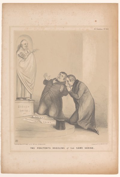 Spotprent se reunió con el primer ministro Robert Peel y Daniel O