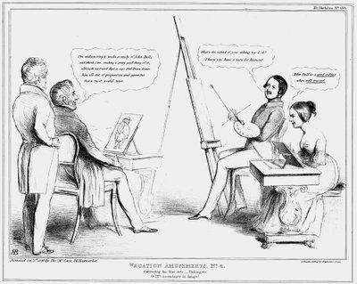 Diversiones de vacaciones No 4, 1840 de John Doyle