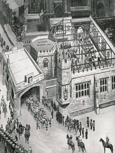 Coronación del Rey Jorge V y la Reina María, Londres, 1911 de John Duncan