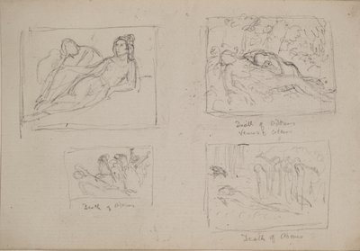 La muerte de Adonis de John Duncan