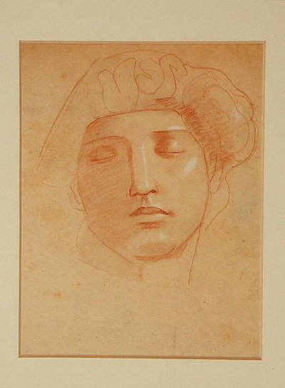 Cabeza de un dios celta de John Duncan