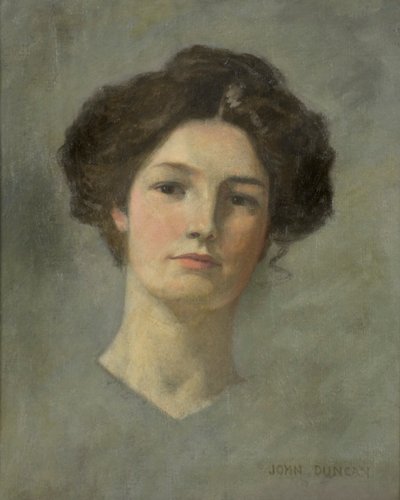 Retrato de una dama, c.1900 de John Duncan