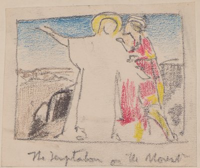 La Tentación en el Monte de John Duncan