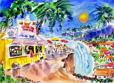 Delicia tropical junto a la playa de John Dunn