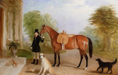 Un Mozo con un Caballo de John E. Ferneley