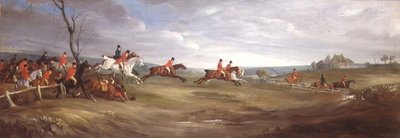 Una cacería con The Quorn de John E. Ferneley