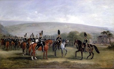 Tropa B de la 2ª Caballería de la Yeomanry de West Yorkshire de John E. Ferneley