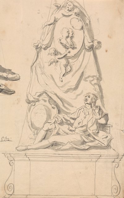 Diseño para monumento funerario de John Eckstein