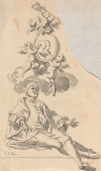 Diseño para monumento funerario de John Eckstein