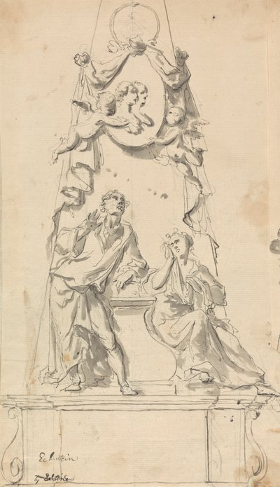 Diseño para monumento funerario de John Eckstein